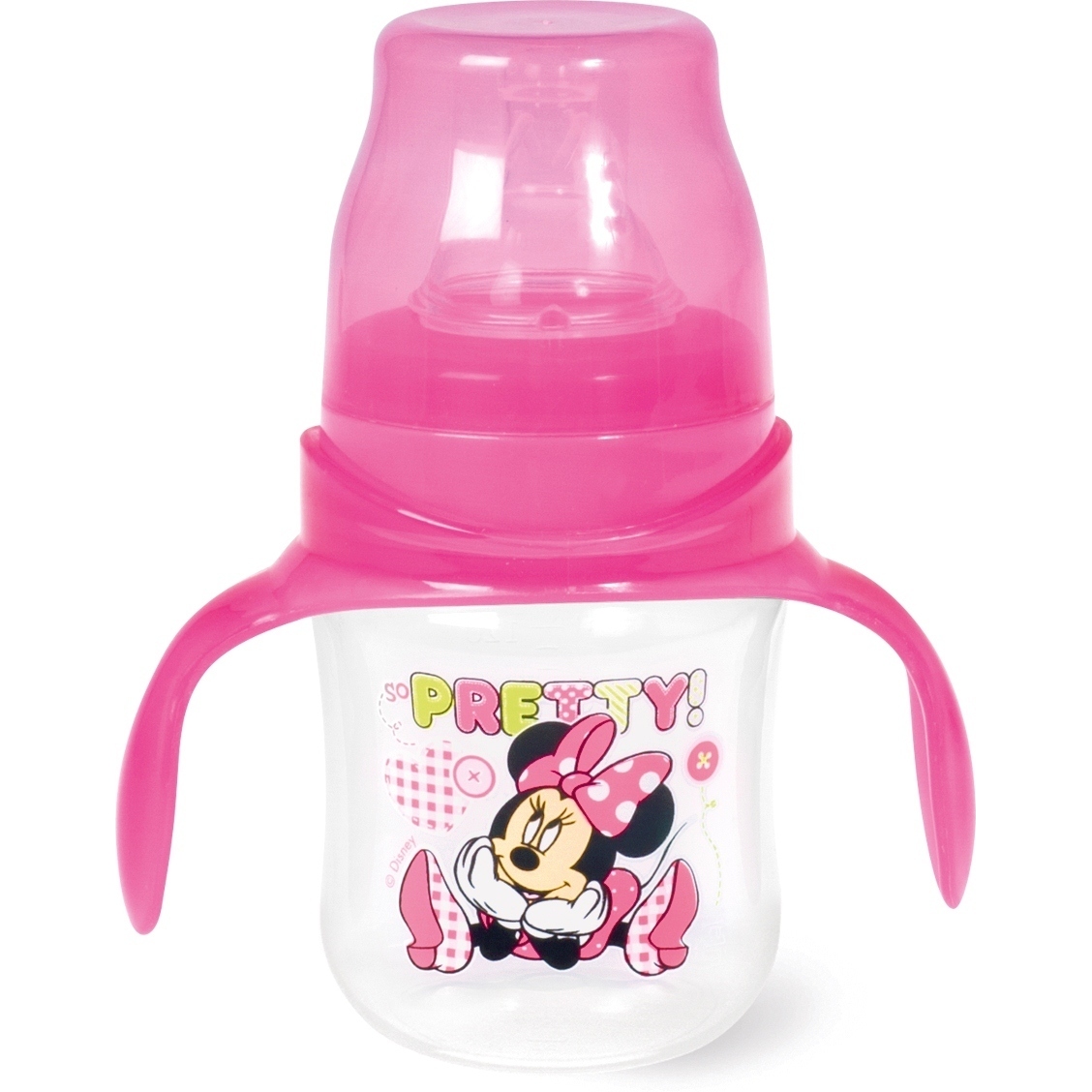 Biberon cu maner 120 ml Minnie Lulabi 8089612