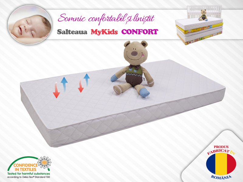 Saltea copii MyKids Cocos Confort II 50X80X12 (cm)