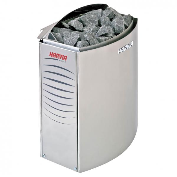 Soba sauna harvia vega bc60e inox, 6kw, fara panou de comanda