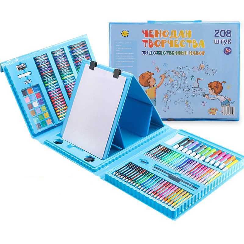 Set pentru pictura 208 piese cu geanta inclusa Ikonka IK17682