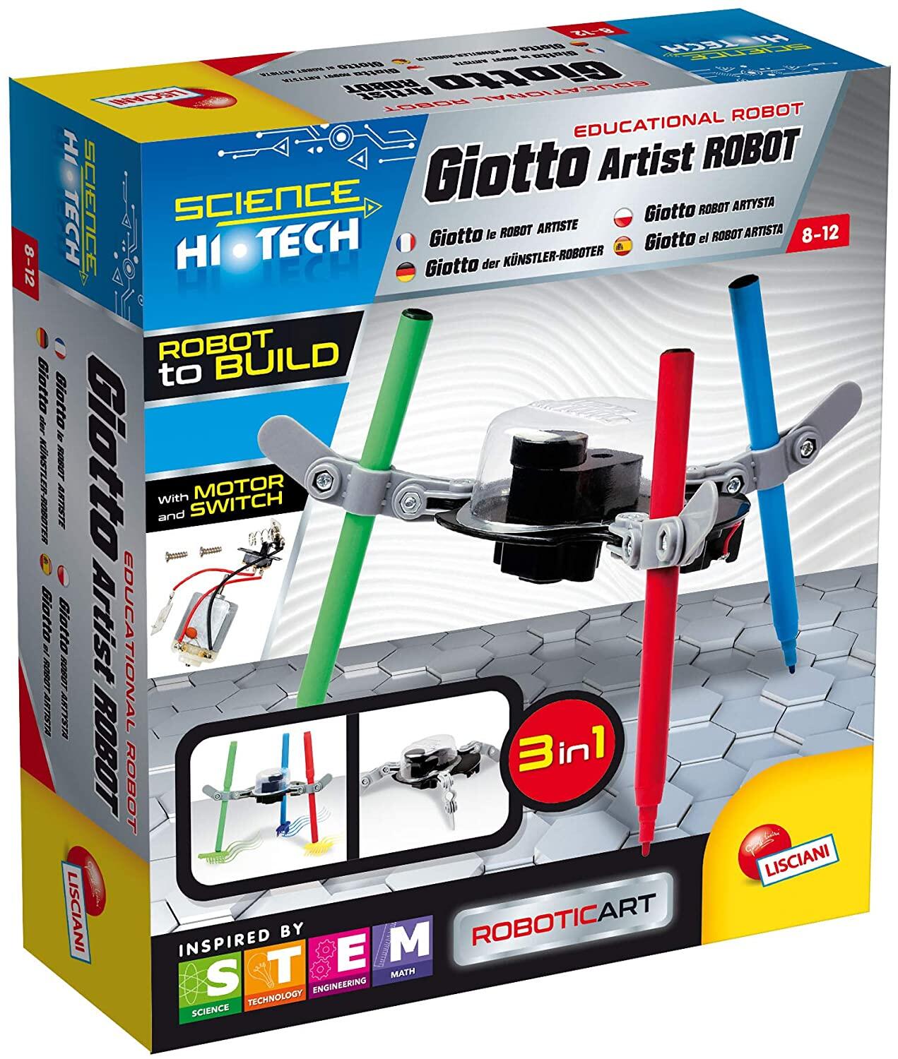 Set constructie STEM - Robotelul Giotto