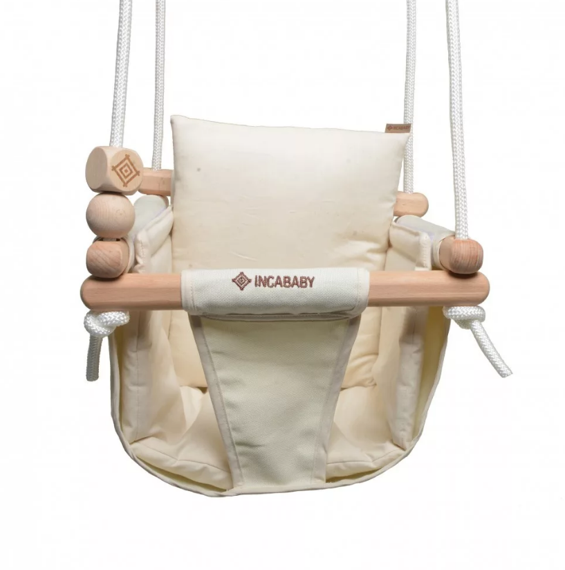 Incababy – Legan multifunctional bebelusi, 1-5 ani (30 kg), testat TÜV Rheinland, Cream