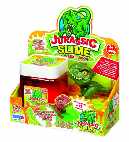 Jucarie figurina dinozaur RS Toys si figurina borcanel Slime