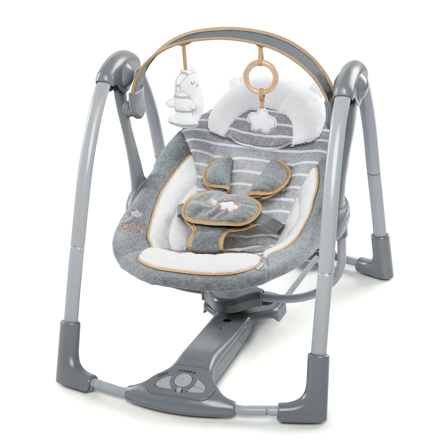 Ingenuity - Leagan portabil Swing \'n Go Portable Swing™ - Bella Teddy™