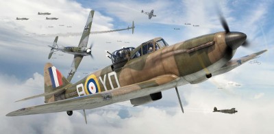 Kit Constructie Avion Boulton Paul Defiant