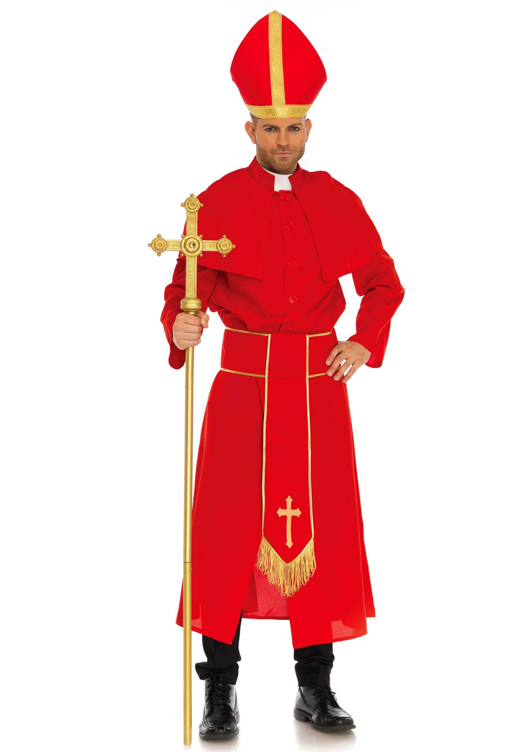 Costum cardinal rosu marimea xl