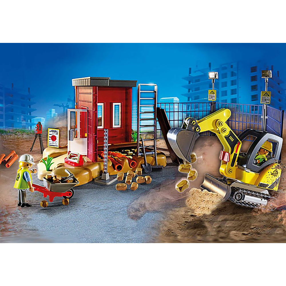 Playmobil - excavator mic