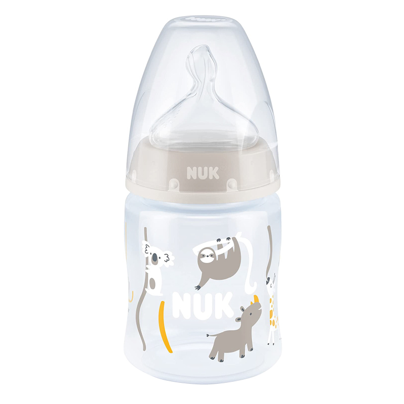 Biberon Nuk First Choice PP 150 ml Control Temperatura Tetina Silicon M 0-6 luni Koala