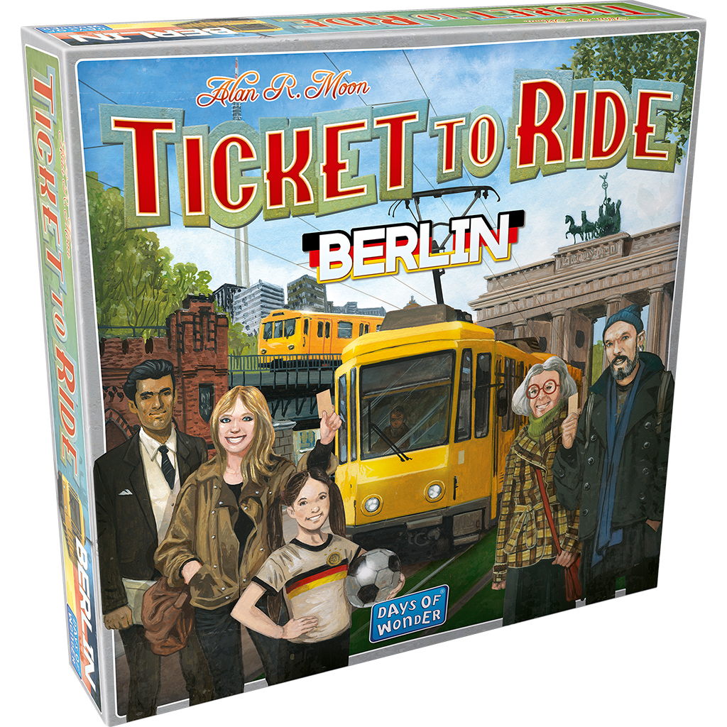 Joc de societate ticket to ride berlin, limba engleza