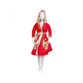 Set de croitorie hainute pentru papusi Couture Fanny Apples, Dress Your Doll