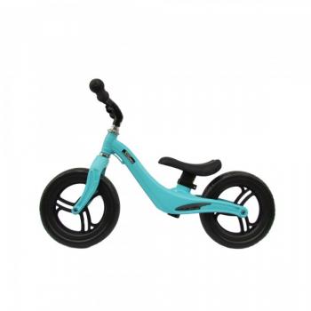 Bicicleta fara pedale 12 inch Albastra foarte usoara 2kg inaltime reglabila roti EVA cadru magneziu