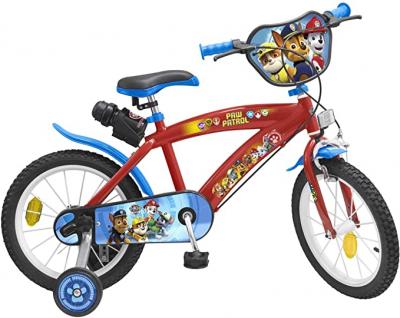 Bicicleta Copii - Baieti, Paw Patrol, 16 inch, 5-7 ani, Toimsa