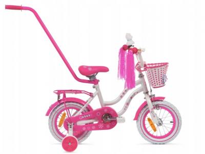 Bicicleta copii Sisi 12 inch, Mexller, roz