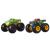 Set Hot Wheels by Mattel Monster Trucks Demolition Doubles A51 Patrol vs Test Subject