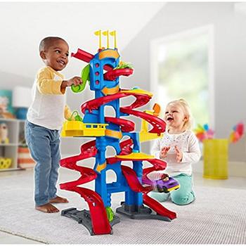 Fisher Price Little People Take Turns Skyway - Turn cu pista de curse