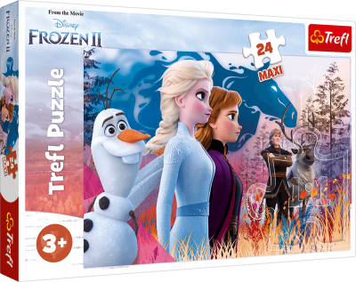 Puzzle Trefl Maxi Disney Frozen 2, Calatorie magica 24 piese