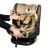 Scaun auto Mos Martin BUF BOOF cu ISOFIX Coffee 137 grade pozitie somn 0-36 kg