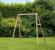 Leagan din lemn pentru 2 copii Double Swing Set Plum