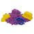 Nisip kinetic Fun Sand 350 gr Mov si 3 unelte de modelat