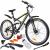 Bicicleta maltrack target, 18 viteze, roti 26 inch, amortizoare, frane disc