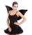 Costum balerina inger negru - m   marimea m