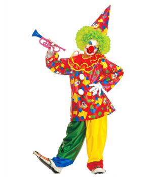 Costum clown amuzant copii - 4 - 5 ani / 116cm