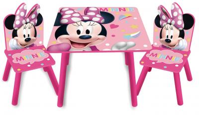 Set masuta si 2 scaunele Minnie's Bow-tique