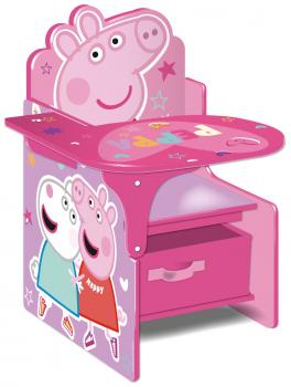 Scaun multifunctional din lemn Peppa Pig