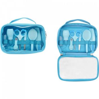 Set ingrijire copii cu 7 piese babyjem (culoare: bleu)