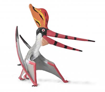 Figurina pictata manual dinozaur Pteranodon Sternbergi cu mandibula mobila