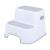 Scaunel Inaltator WC in Doua Trepte, Suprafata antiderapanta, FreeON, White & Grey