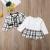 Set sacou cu rochita (marime: 90, culoare: alb cu negru)