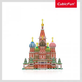 Cubic fun - puzzle 3d+brosura moscova 224 piese