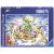 Puzzle brad de craciun in familia disney, 1000 piese