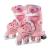 Role ajustabile Yvolution Twista Skates marime 23-28 Pink