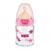 Biberon Nuk First Choice Sticla 120 ml Control Temperatura Tetina Latex M 0-6 luni Roz