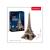 Cubic fun - puzzle 3d led turnul eiffel 84 piese