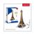 Cubic fun - puzzle 3d turnul eiffel (nivel mediu 39 piese)