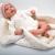 Papusa Reborn bebelus realist care respira, Arias Ona 45 cm White/Pink