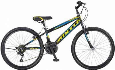 Bicicleta mtb-ht 24   mito oregon,  negru verde