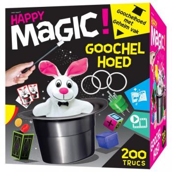 Set Palarie cu 200 trucuri Happy Magic