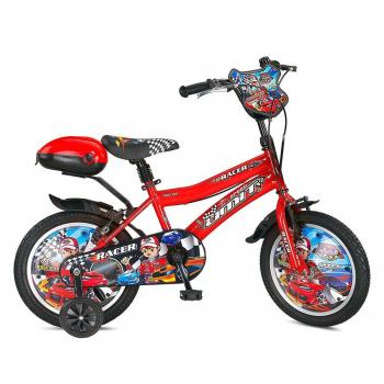 Bicicleta copii umit racer, roti 16  , rosu, 4-6 ani