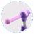 Trotineta cu roti cu led ricokids piko 765013 - violet - roz