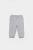 Set hanorac cu gluga si pantaloni, two thread, 100%bumbac organic - gri, babycosy (marime: 6-9 luni)