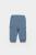 Pantaloni cu buzunare laterale, two thread, 100%bumbac organic - indigo, babycosy (marime: 18-24 luni)