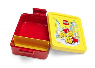 Set pentru pranz lego iconic rosu-galben