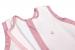 Sac de dormit swaddle first sleep blush pink, faza 2, pentru bebelusi 3-6 luni, tog 0.5 74 cm, 0.5 tog