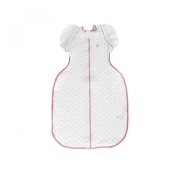 Sac de dormit swaddle first sleep sweet light, faza 2, pentru bebelusi 3-6 luni, tog 0.5 74 cm, 0.5 tog