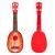 Chitara ukulele pentru copii cu 4 corzi ecotoys mj030 - capsuna