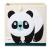 Cutie de depozitare, panda, 3 sprouts